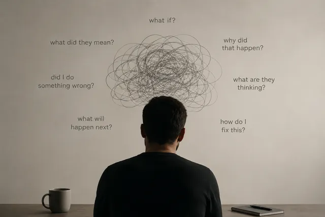 An Anxiety Coach Noticing Patterns in Overthinking That You Do Not See